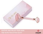 Leicare Jade Roller For Face - Rose Quartz 1 Count  pack Of 1   Pink
