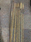 New Guinea Tribal Bow  And Fishing Spears  bundle Of 9 Spears   Bow 