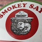 Vintage Smokey Bear Porcelain Sign - Only You Can Prevent Forest Fires Sign