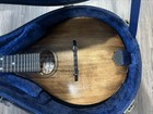 Handcrafted Mandolin  In Mint Condition  Mahogany  New Cross Rock Case 