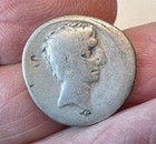  1 Octavian  Augustus Silver Denarius Ancient Coin    27 Bc - 14 Ad