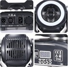 Mini Moving Head Dj Light Led 60w Beam Moving With Halo Effect Rgbw 4in1