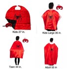 Superhero Capes And Mask For Kids   Teen   Adult Costume Party Favors