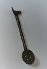 Antique Brass Pastry Dough Cutter Wheel Pie Crimper Made In Germany