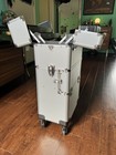 Silver Aluminum Metal Makeup Trolley Case With Lash Products  Beginners Kit 
