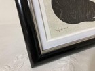Saito Kiyoshi Rainy Season Kamakura Woodblock Print Framed 15x20cm High-quality
