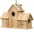Bird Houses For Outside outdoor 3 Hole Bird House Room For 3 Bird Families