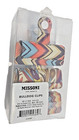 Missoni For Target Bulldog Clips 3-count Zig-zag Pattern New Sealed