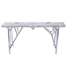 Aluminum Alloy 1 6m Folding Ladder - Versatile Portable Scaffold Platform