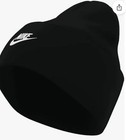 Nike Peak Older Kids  Beanie - Black- Recycled Polyester Minimum