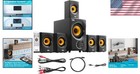 Home Theater 5 1 Bluetooth Speaker System 700w Powered Sub Satellite