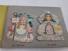 Vintage Hallmark Dolls Cards Collector s Album With 16 Greeting Cards -complete 