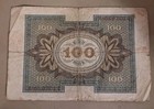 1920 Germany 100 Mark Note