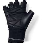 Under Armour Mens Weightlifting Gloves Black Breathable Workout Excerise Sports