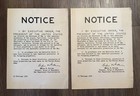 1944 Wwii Us Army Ladwp Seizure Notices Executive Order 9426 Los Angeles
