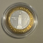 1996 Stratosphere Limited Edition Ten Dollar Gaming Token  999 Fine Silver  18