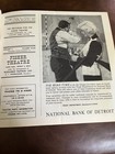 Stage Hello Dolly Fisher Theatre 1964 Tryout Playbill Detroit Theatre History