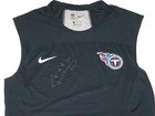 Cole Wick Training Camp Worn   Signed Tennessee Titans Nike Sleeveless 3xl Shirt