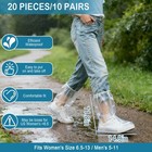 Large    Men 5-11   women 6 5-13 -clear  6 5-13 -clear