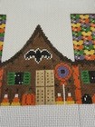 Susan Roberts 3d Halloween Gingerbread House 18m Needlepoint Canvas     