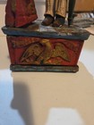 Vtg Working Mechanical Bank Reproduction Of Uncle Sam--cast Iron--10 5  Tall