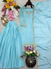 Indian Salwar Kameez Pakistani Wedding Party Dress Wear Bollywood Suit Sharara