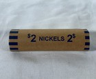  2 Roll 40 Partial Date Buffalo Nickels  Free Shipping  Us Coins 