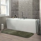 Washable Nylon Deep Fern Bathroom Runner  22  X 60 