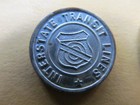 Vintage Transit Fare Tokens-lot Of 10