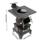 Indoor Wood-burning Heating Stove camping Stove cast Iron Heating Stove W  Pipe