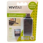 Vivitar 50 In 1 Card Reader Writer Usb 2 0 Transfer It Back New Sealed