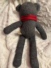 Dan Dee Sock Monkey Bear  17    Inch Plush Stuffed Animal 0580