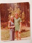 Teen Couple Beautiful Blonde Girl With Her Basketball Playing Man Vintage Photo 