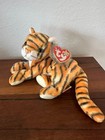 Ty Beanie Baby - India The Tiger  7 Inch  New Mwmts Plush Stuffed Animal Toy