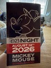 Rare Disney D23 Night Aug 12 2026 Mickey Mouse Golden Bobblehead
