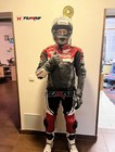 New Cbr Genuine 1   2 Piece Motorbike Motorcycle Racing Cowhide Leather Suit