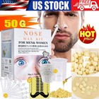 Nose Wax Kit Hair Waxing Kit W  Beans Ear Body Hair Removal Men Women Painless