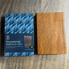 Nkjv Encountering God Study Bible Thumb Indexed - Brown Leathersoft - Blackaby