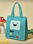New Adventure Time Bmo Insulated Lunch Box Bag Video Game Cooler Meal Tote