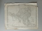 Antique Map Of  asia  Decorative Print From The 19th Century