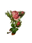 Lot Of 9 Antique Victorian Die Cut Scrap Roses Embossed