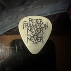 Peter Frampton Never Say Never Tour 2023 Local Crew Guitar Pick Intunegp