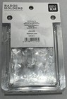 X12 Vertical - Horizontal Universal Badge Id Office Card Holder Clear Vinyl New