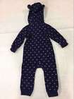 Carter s Newborn Baby s One Piece Hooded Fleece Jumpsuit