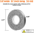 Lead Tape For Pickleball Paddles  Adhesive Tennis Rackets Weight Lead Edge Tape 
