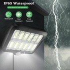 1-4x Outdoor Solar Wall Light Led Motion Sensor Bright Flood Street Lamp 3 Modes
