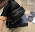 Ladies Di  or Classic Oblique Print Canvas Crossbody Bag