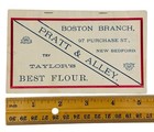 Pratt   Alley Boston Branch Dry Goods  New Bedford 1877 Calendar