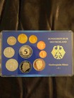 1998-j German 10 Pc Proof Coin Set Comes In Original Outer Sleeve   Plastic Case