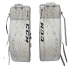 Ccm Premier R1 9 Goalie Leg Pads 31 1 Intermediate White Lefevre Ice Hockey